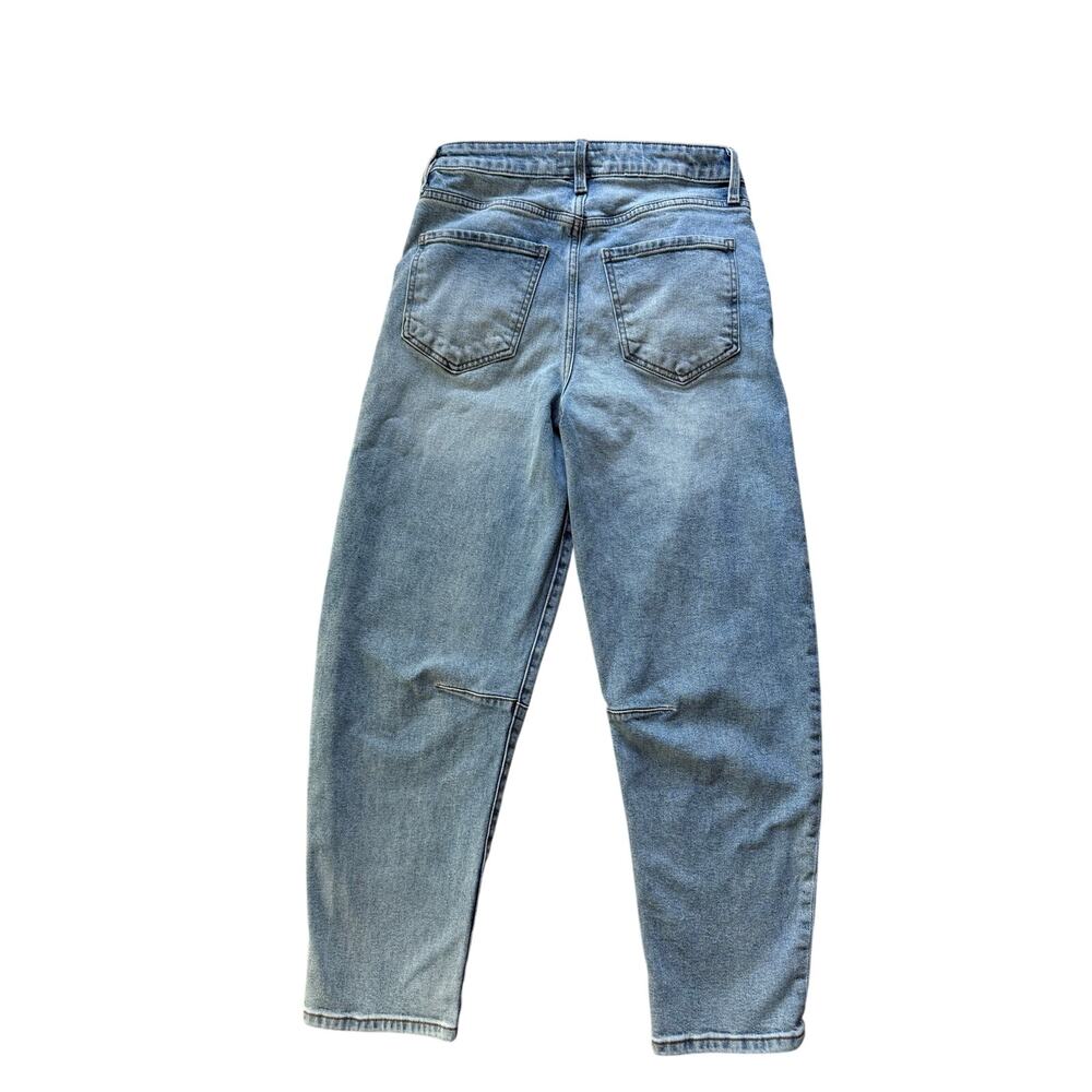 Kut from the Kloth Ashley High Rise Slouchy Barrel Jeans Light Wash Size 00 - Picture 3 of 4